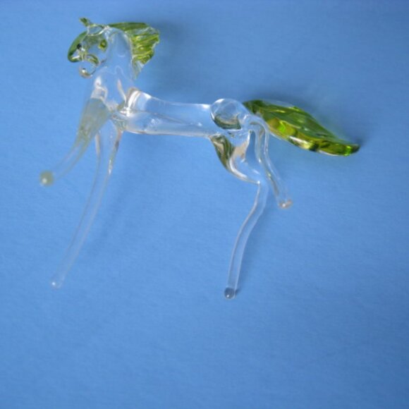 Blown Glass Horse Vintage - Picture 8 of 11